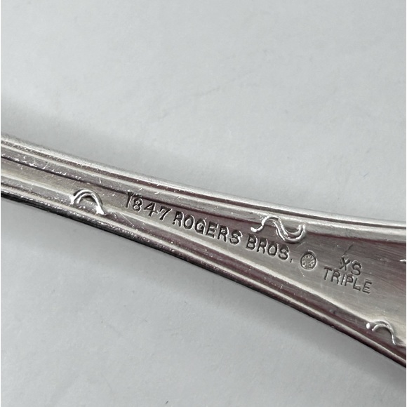 VTG Silver Serving Flatware Set (3PC) 1847 Rogers Bros XS Triple - Picture 2 of 11